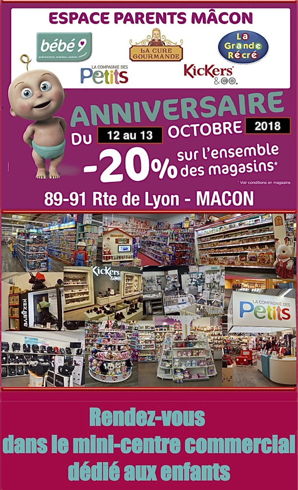 Macon Infos Le Web Journal Du Maconnais Macon Rendez Vous Anniversaire A L Espace Parents Macon Ce Samedi